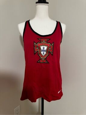 Nike Portugal Soccer Racerback Tank Top - Women's Size Medium - Dri-FIT